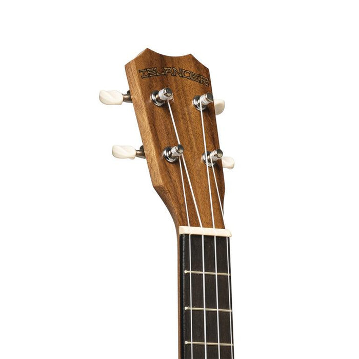 Islander AT-4 FLAMED EQ Electro-acoustic traditional tenor ukulele med flammet acacia dæk