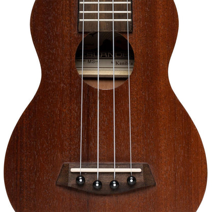 Islander MS-4 Traditional soprano ukulele with mahogany top