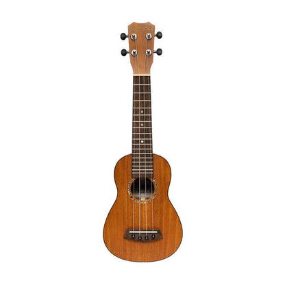 Islander MSS-4 Traditional sopran ukulele med massiv mahogni dæk