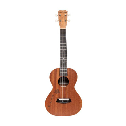 Islander MT-4-ISL Traditional tenor ukulele with mahogany deck and Hawaiian islands engraving