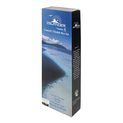 Islander PAT-BOX Traditional mahogany concert ukulele "reforest Hawai" MCB-4 + back