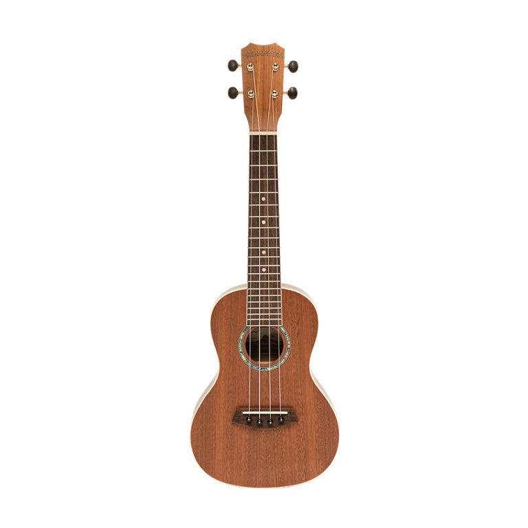 Islander PAT-BOX Traditional mahogany concert ukulele "reforest Hawai" MCB-4 + back
