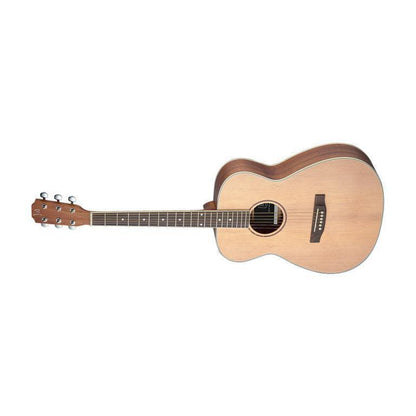 J.N Guitars ASY-A LH Auditorium guitar m/massiv gran dæk, venstre hånds model