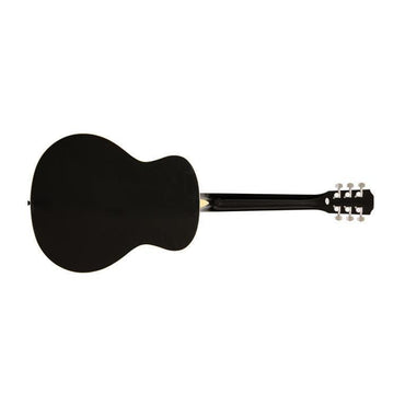 J.N Guitars BES-A MINI BK Acoustic travel guitar with solid spruce top, Bessie series