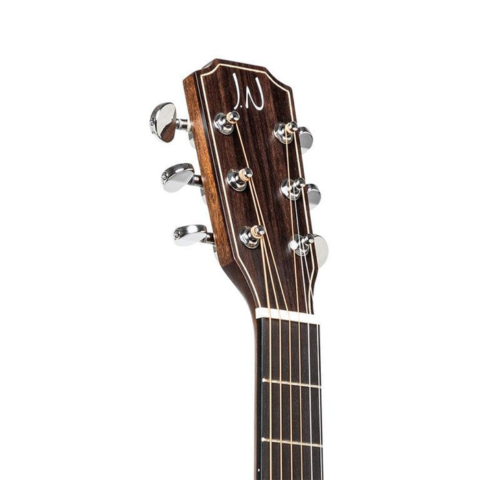J.N Guitars DOV-A Auditorium guitar m/massiv mahogni dæk