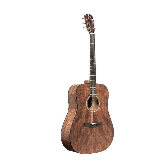 J.N Guitars DOV-D Dreadnought guitar med massiv mahogni dæk