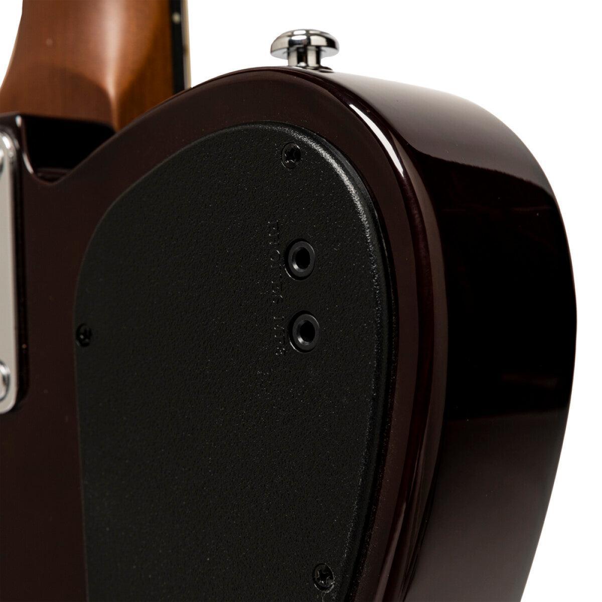 JN Guitars EW3000CN western electric guitar w/massive body, natural