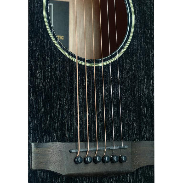 J.N Guitars YAK-DCFI dreadnought guitar med massiv mahogani dæk og ishman Sonitone active preamp