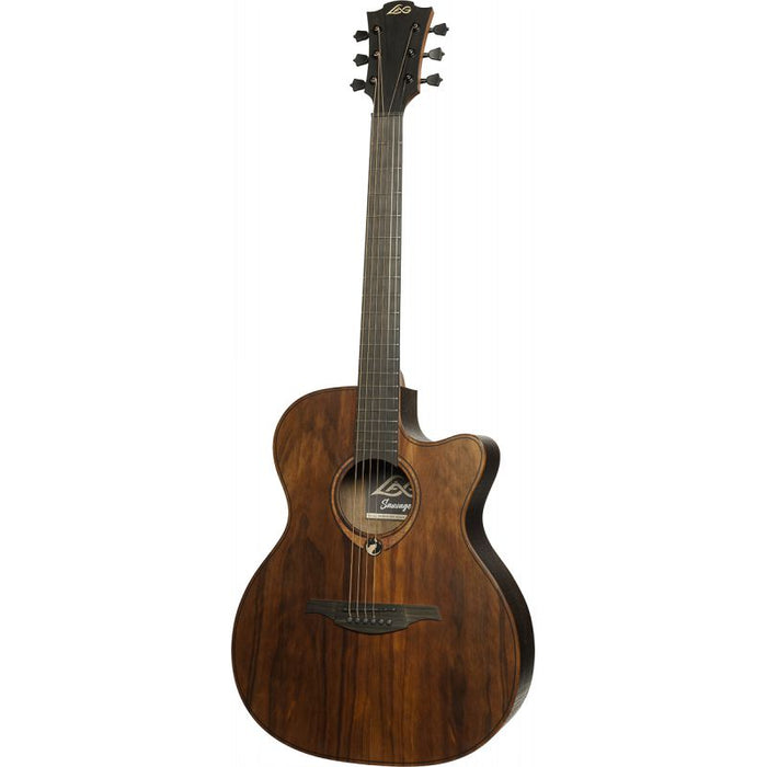 Lag Guitars AUVAGE-ACE Sauvage Aditorium Cutaway Acoustic-Electric