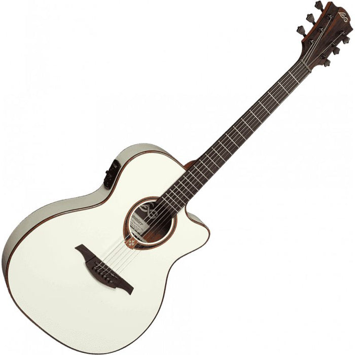 Lag Guitars T118ASCE-IVO Auditorium,slim,cutaway,electro,ivory