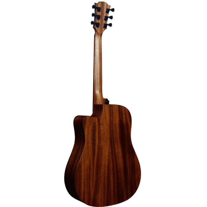 Lag Guitars THV10DCE-LB Hyvibe, cutaway, satin, softcase