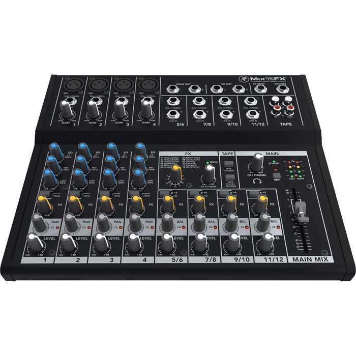 Mackie MIX12FX 12-Channel Compact Mixer with Effects