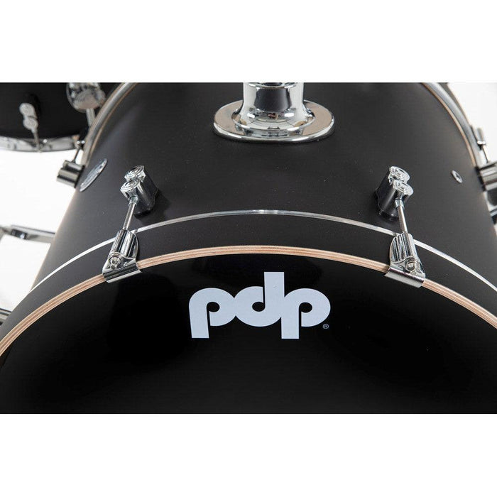 PDP Drum set Concept Maple Satin Black