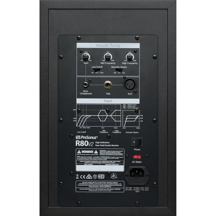 PreSonus® R80 V2 Studio Monitor