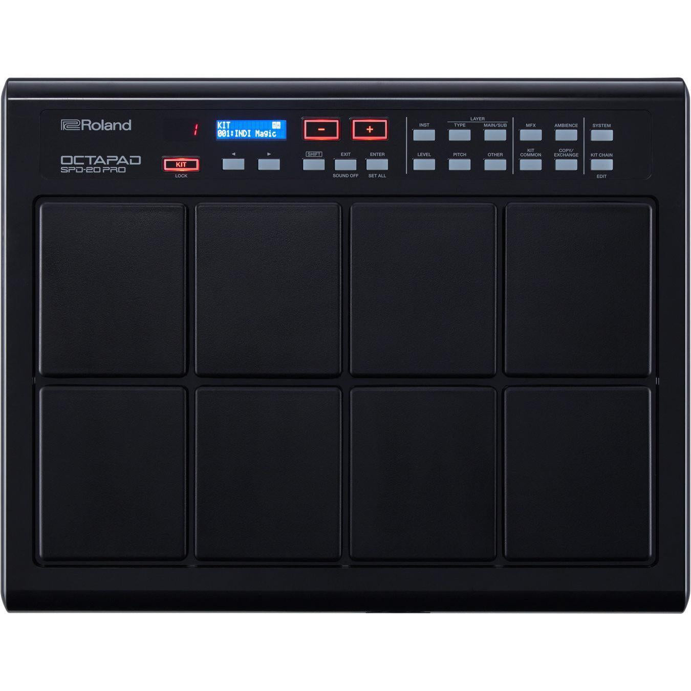Roland OCTAPAD SPD-20 PRO Digital Percussion Pad, sort