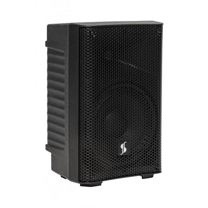 STAGG AS8B EU+UK 8" 2-way active speaker, class D, Bluetooth TWS Stereo, UHF mic, 125 watts, battery powered