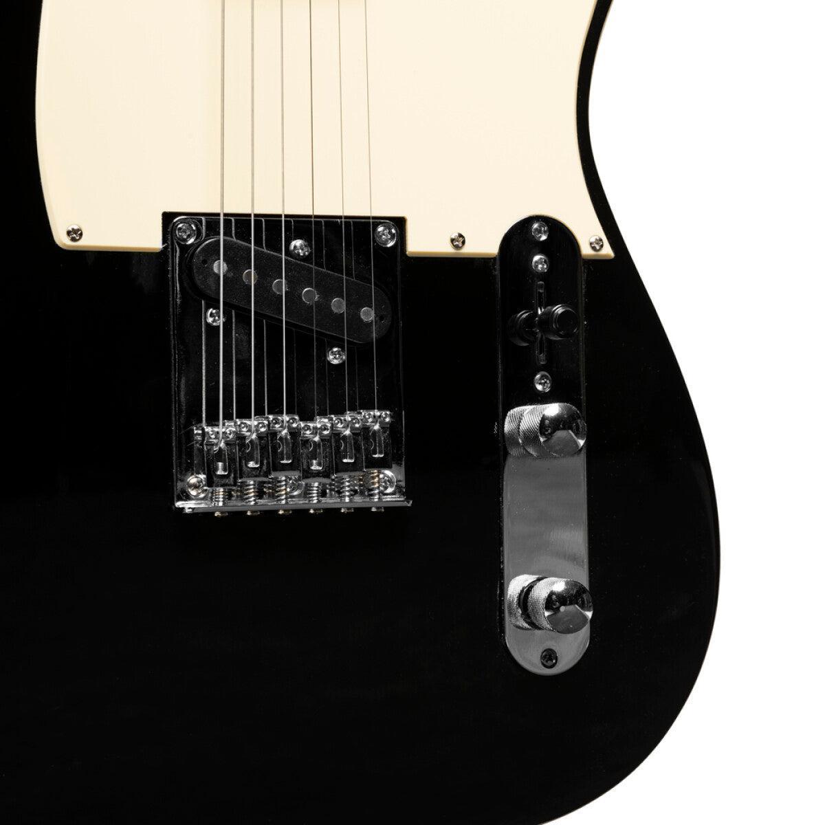 STAGG SET-STD BLK "T" Series Standard Electric Guitar