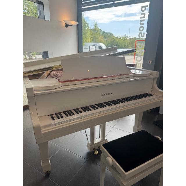 Samick SG155 Hvidt flygel brugt