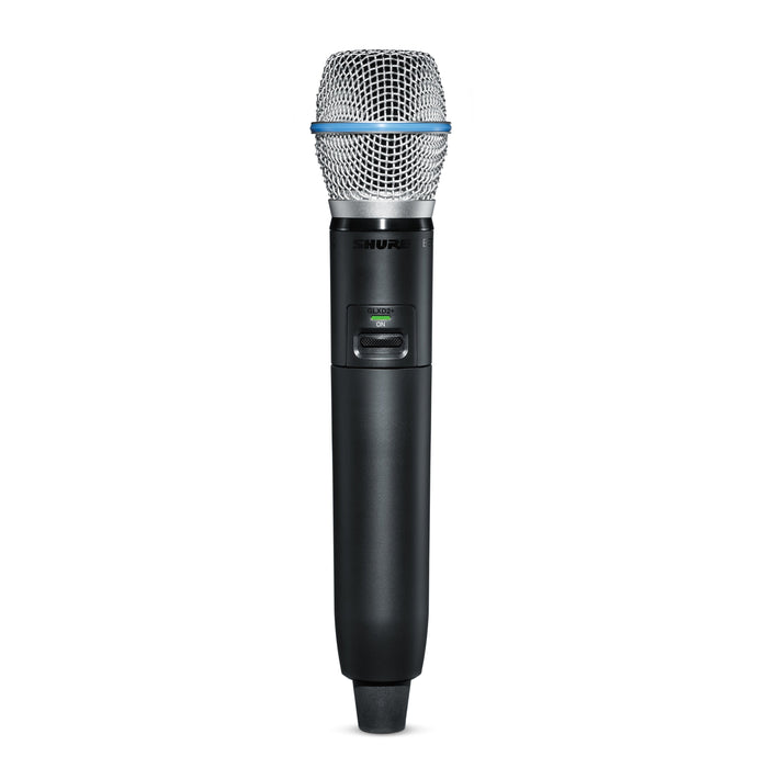 Shure GLXD24+E/B87A-Z4 trådløs mikrofonsystem med BETA®87A mikrofonsystem