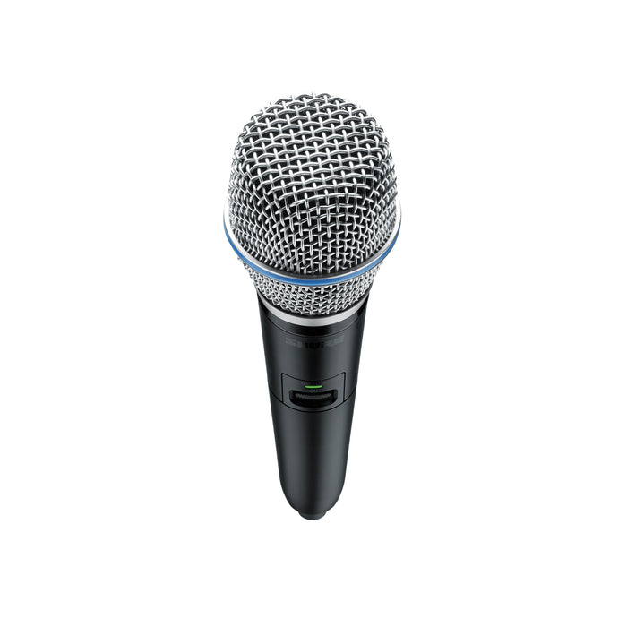 Shure GLXD24+E/B87A-Z4 trådløs mikrofonsystem med BETA®87A mikrofonsystem