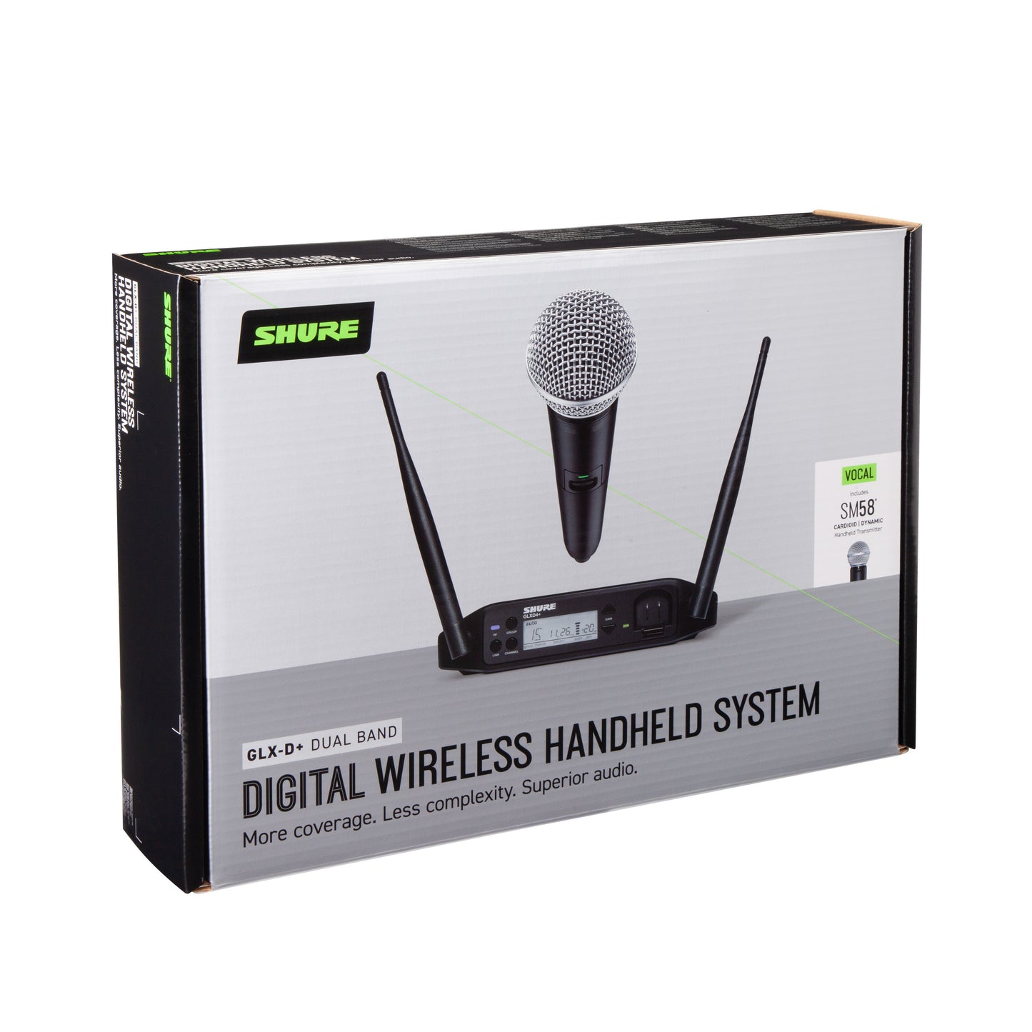 Shure GLXD24+E/SM58-Z4 Wireless Microphone System with SM58®