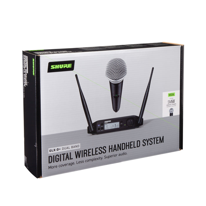 Shure GLXD24+E/SM58-Z4 trådløs mikrofonsystem med SM58®
