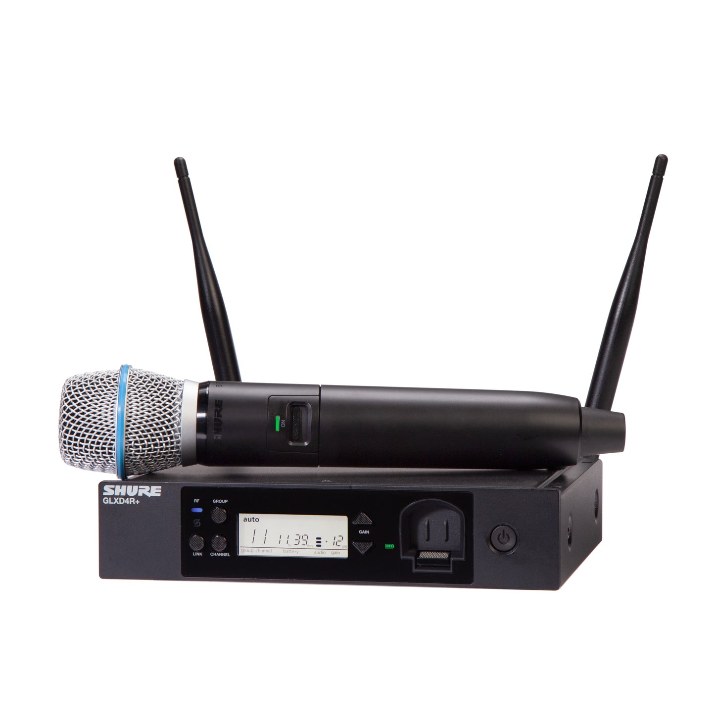 Shure GLXD24R+E/B87A-Z4 Wireless Microphone System with BETA®87A