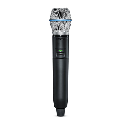 Shure GLXD2+/B87A=-Z4 Trådløs håndholdt sender med BETA®87A mikrofon