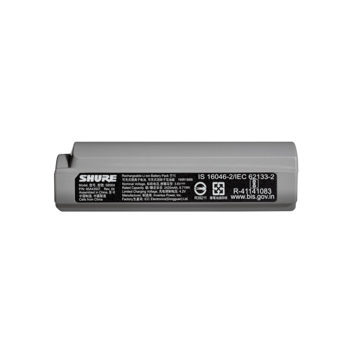 Shure SB904 Lithium-Ion Rechargeable Battery