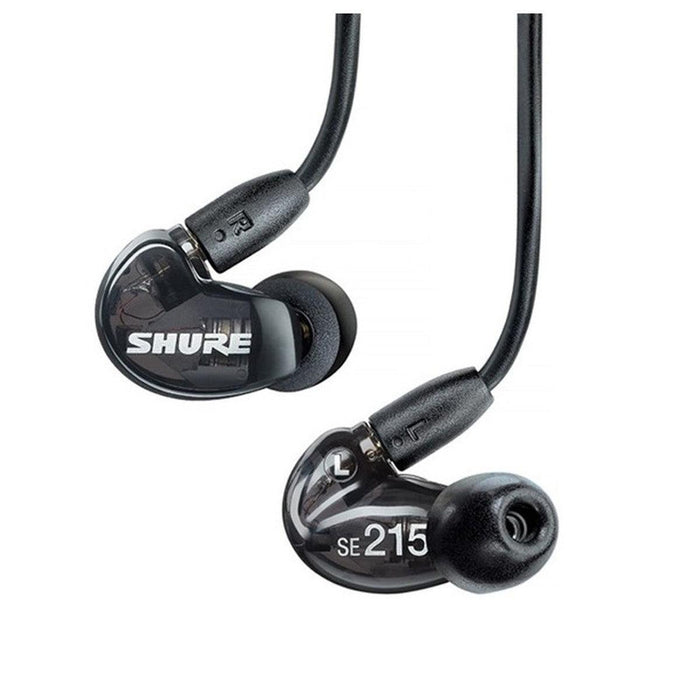 Shure SE215 Sound Isolating™ Earphone, Sort