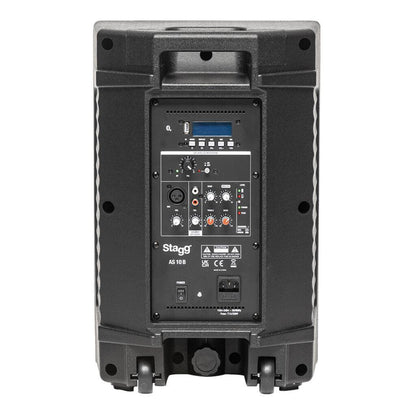 Stagg 10" Battery Powered speaker with bluetooth and UHF microphone