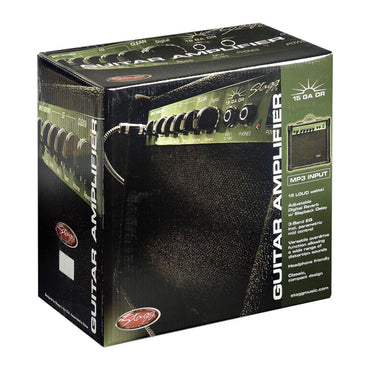 Stagg 15 GA DR EU – Guitarforstærker 15 W med Digital Reverb