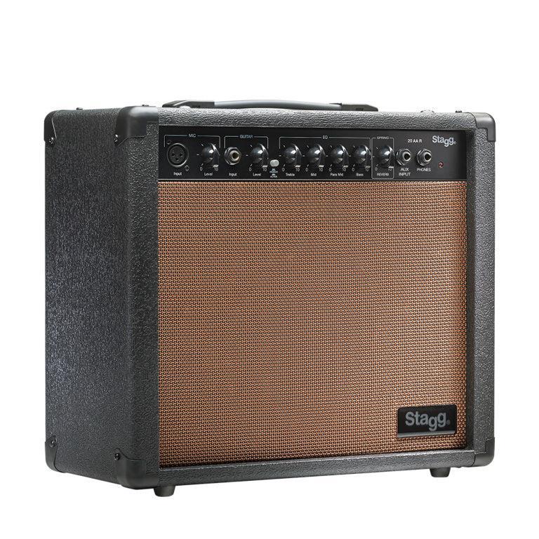 Stagg 20-Watt Spring Reverb Acoustic Amplifier