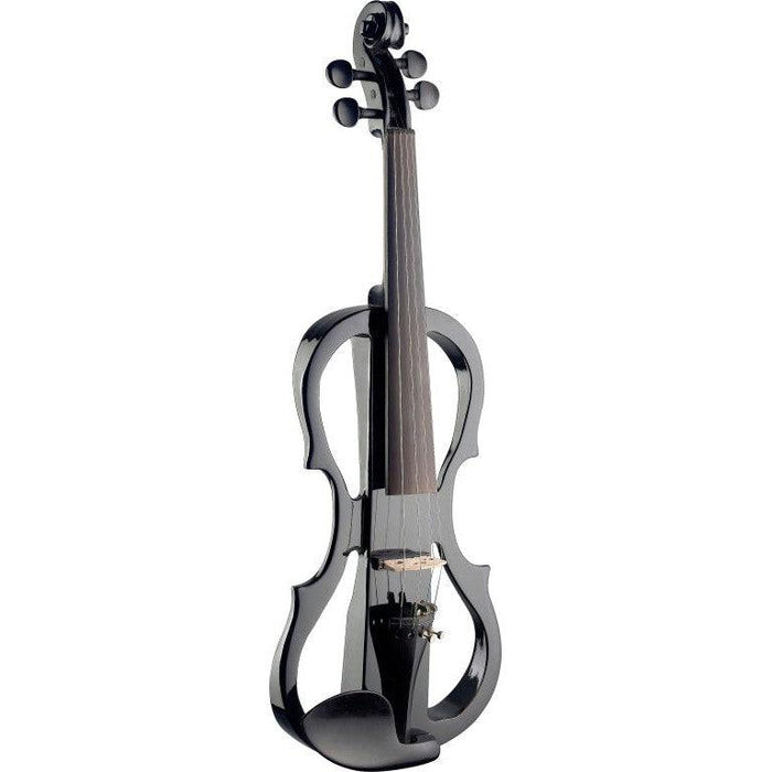 Stagg 4/4 Electrisk Violin Sæt i sort, med softcase og hovedtelefoner