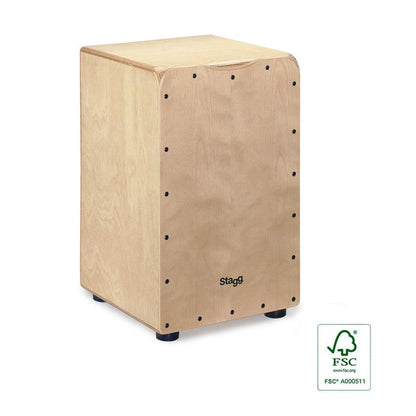Stagg CAJ-50M-N Cajón i birketræ m/natur front