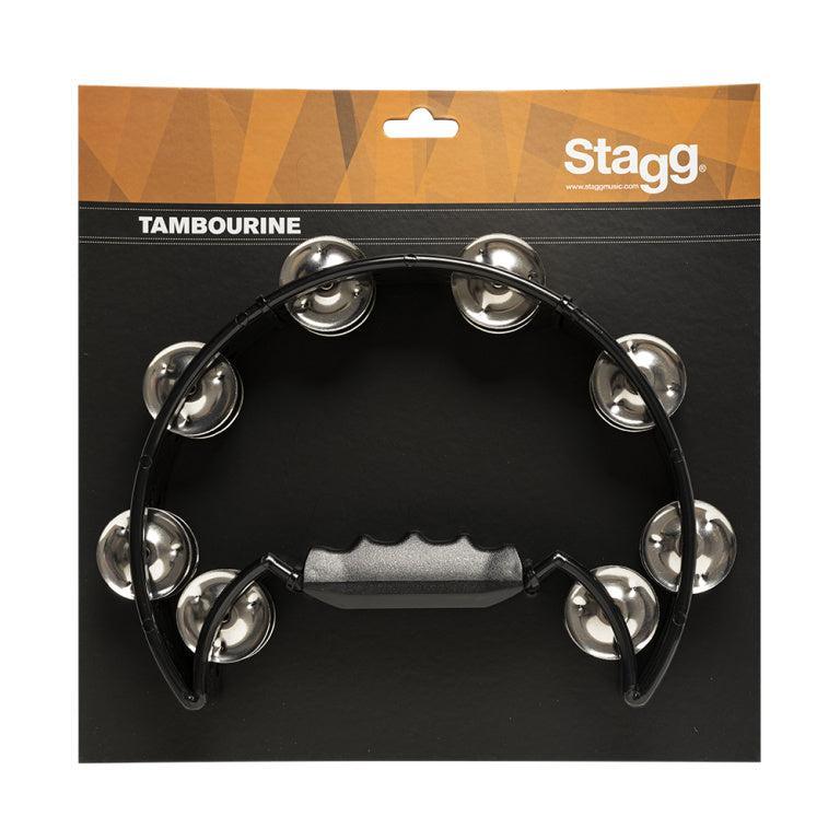 Stagg Cutaway Plastic Tambourine With 16 Jingles