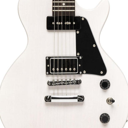Stagg LP type electric guitar w/P90, White