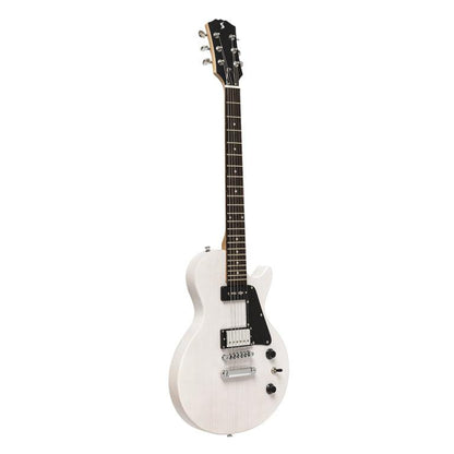 Stagg LP type electric guitar w/P90, White