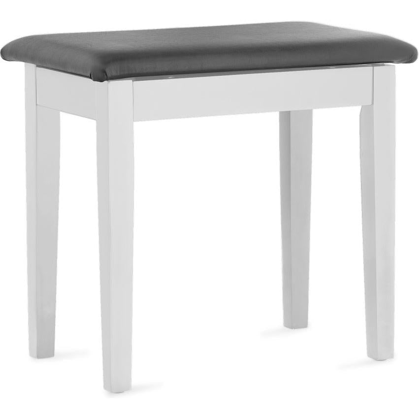 Stagg PBF23 Piano bench w/magazine and black vinyl seat