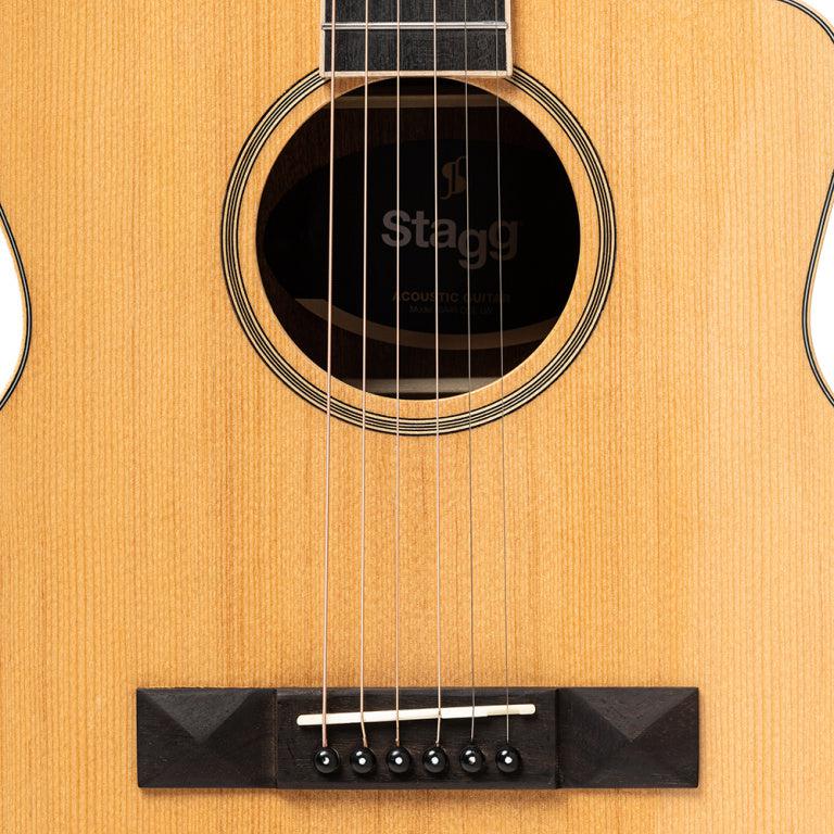 Stagg SA45 OCE-LW Orchestra western guitar with spruce top and PU