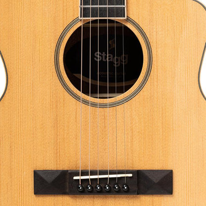 Stagg SA45 OCE-LW Orchestra western guitar with spruce top and PU