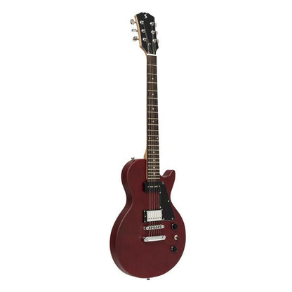 Stagg SEL-HB90 CHERRY LP type electric guitar w/P90