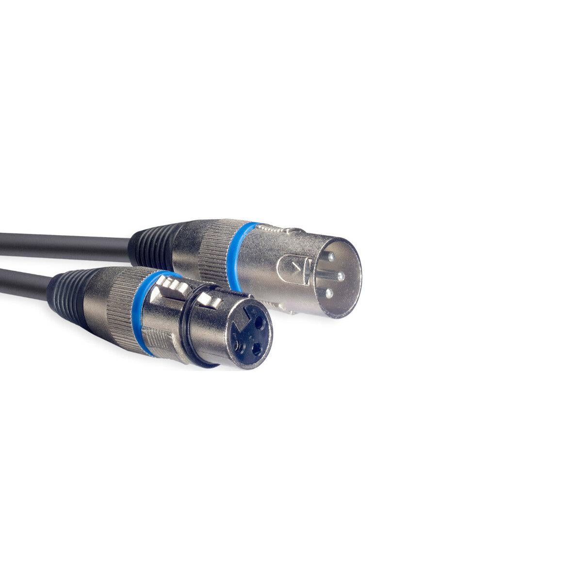 Stagg SMC6 BL Mikrofonkabel – XLR til XLR, 6 m, Blå