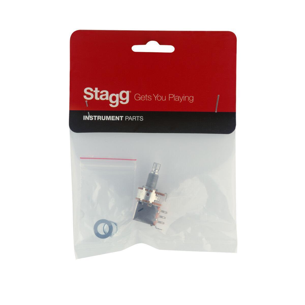 Stagg Push-Pull Logarithmic Potentiometer, 250K A 