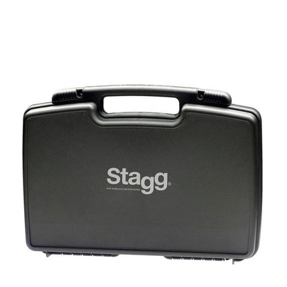 Stagg UHT True Diversity 2-Channel Lavalier Microphone Wireless System