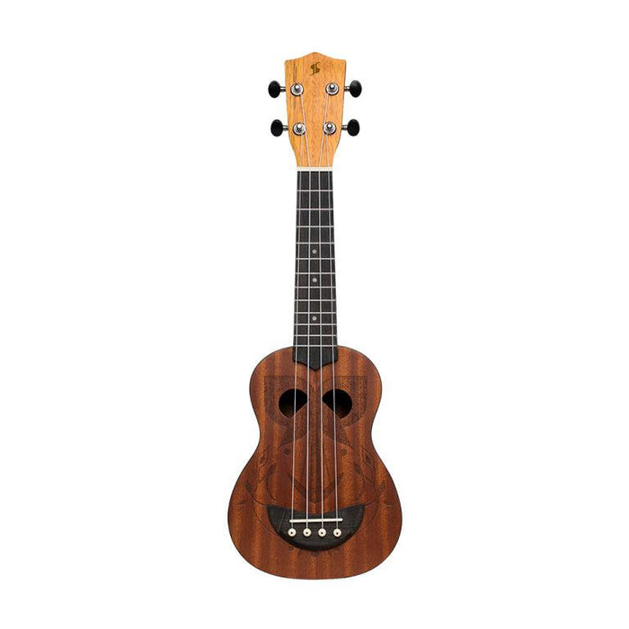 Stagg US-TIKI EH Sopran ukulele m/sapele dæk incl. gigbag