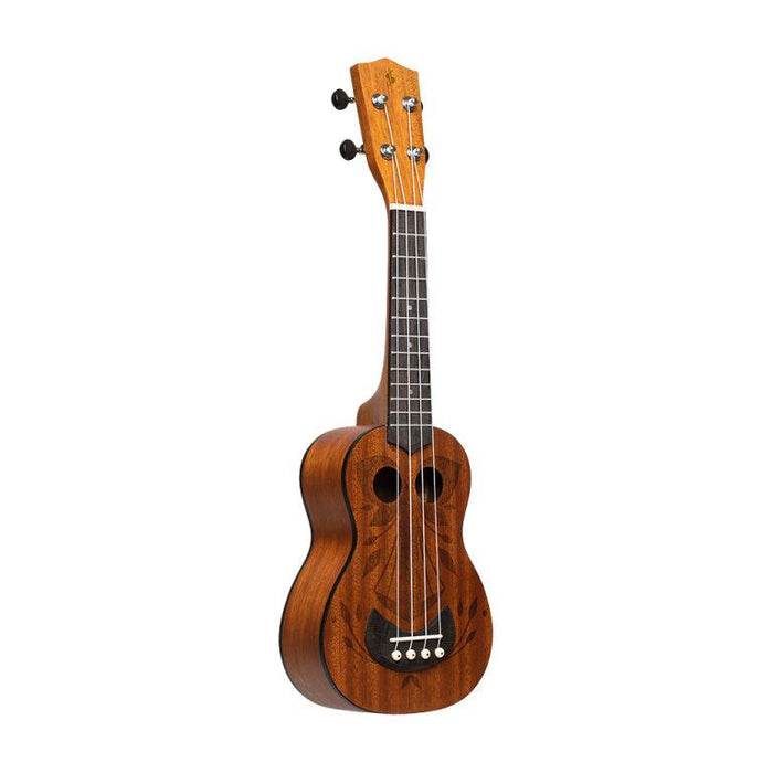 Stagg US-TIKI OH Sopran ukulele m/sapele dæk- incl. gigbag