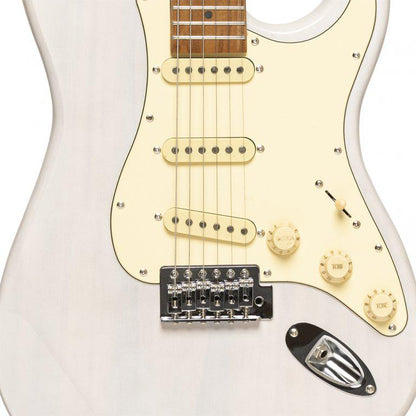 Stagg Vintage SES-55 WHB Elguitar White Blonde