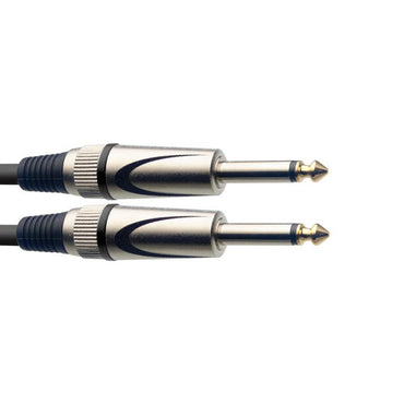 Stagg instrument spiral cable, Jack/Jack - 3 m