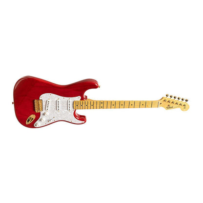 TOKAI TST118G SR/M Vintage solid body electric guitar, maple fingerboard, See Through Red finish + case